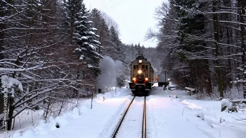 snow covered bridge