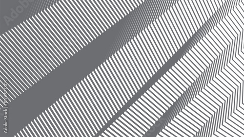 Grey stripes zig zag curve lines abstract background for backdrop or fabric style