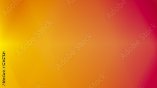 Yellow red gradient abstract studio background pattern Light gives a luxurious shine.