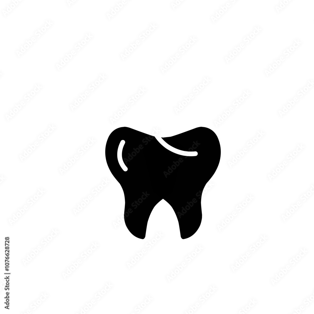 Tooth silhouette Tooth silhouette