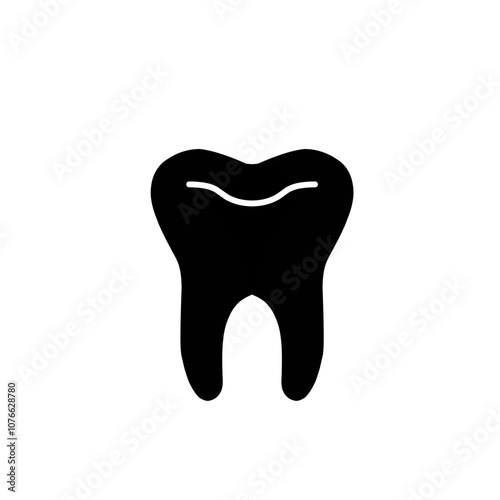 Tooth silhouette 