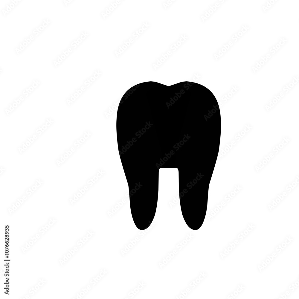 Tooth silhouette Tooth silhouette