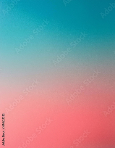 Abstract Teal and Pink Gradient Background