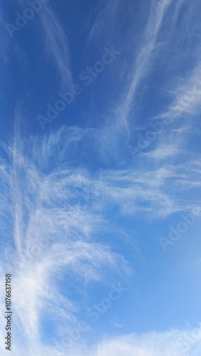 blue sky with clouds