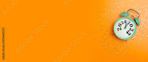 Photography New Year 2025 background concept