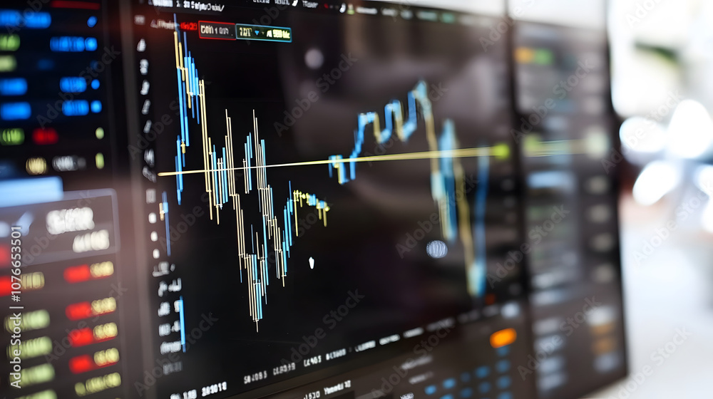 Stock market insights 2025, professional analysis of investment trends, digital graphs, futuristic finance, Stock market insights 2025, professional analysis of investment trends, digital graphs, futuristic finance,