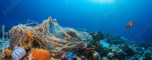 Vibrant but Damaged Coral R...
