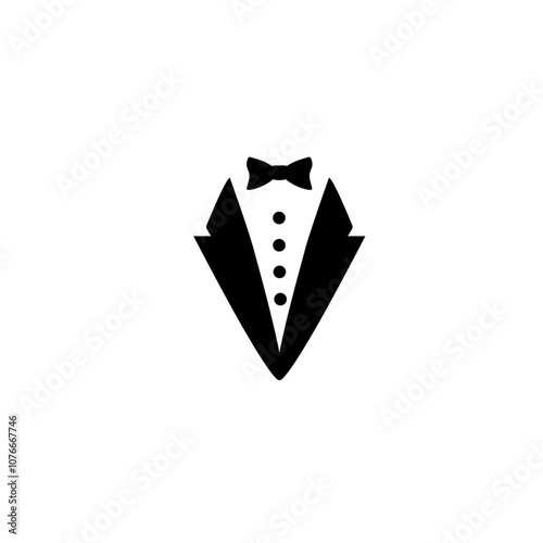 tuxedo silhouette 