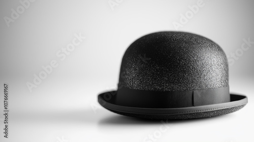 Obraz na płótnie bowler hat isolated on a white background