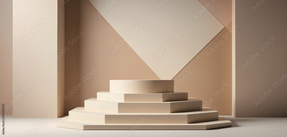 Obraz premium Layered Design with Ambient Light