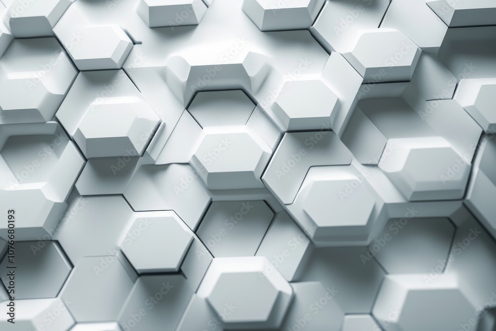 high-tech futuristic white hexagonal science background high-tech futuristic white hexagonal science background