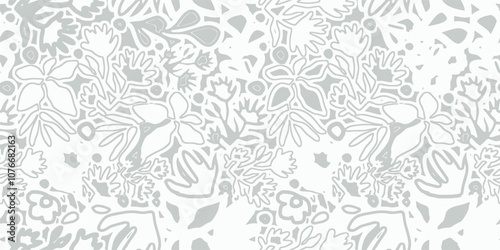 Vector carpet print on a beige floral damask  pattern background. Fashionable  classical flowers borders, Baroque fantasy botanical florals frame. Scarf, shawl, rug art design textile printing