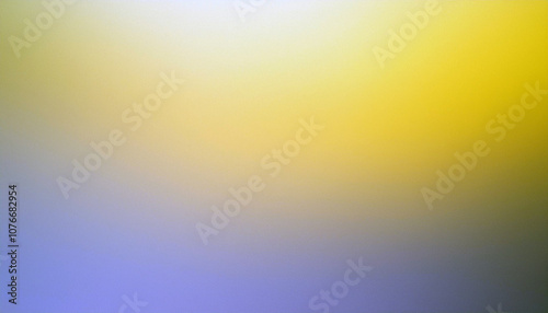 Abstract Blurred Background of Yellow and Blue