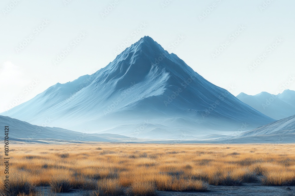 Fototapeta premium Majestic Mountain Peak