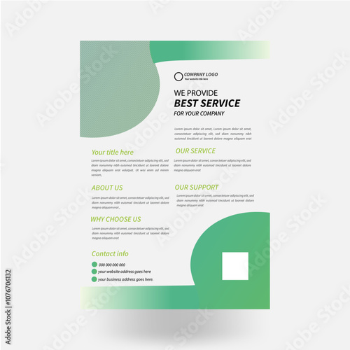 Corporate Business Flyer Template and Creative simple Vector design, With different colors a4 Size Flyer, Modern business Flyer template ,Abstract business Flyer design with natural Shape