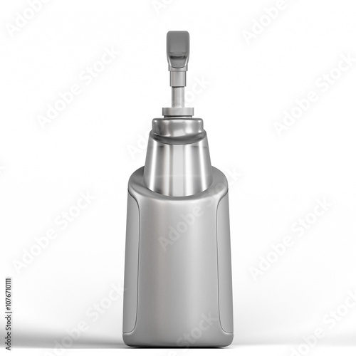 3D Realistic Soap Bottle Mockup – Single, PNG Transparent Background, Editable Design