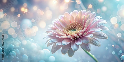 Delicate Bloom in Soft Light - Long Exposure Floral Photography