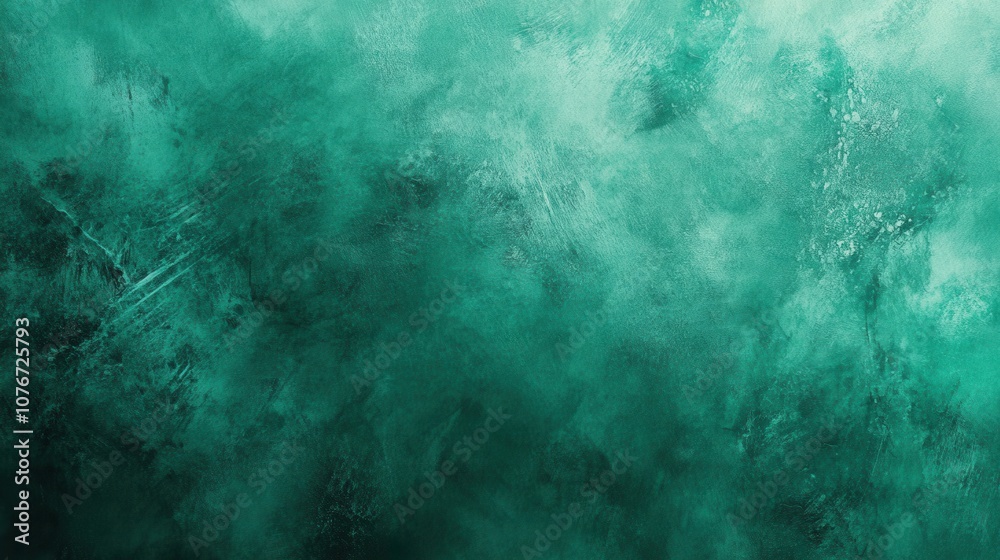 Fototapeta premium smooth green background with dark gradient edges