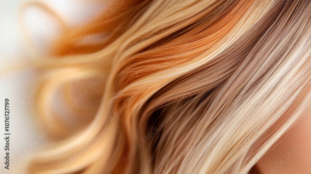 A close-up of vibrant hair strands casting warm hues of orange, blonde, and brown, representing individuality and artistic flair in an elegant manner. A close-up of vibrant hair strands casting warm hues of orange, blonde, and brown, representing individuality and artistic flair in an elegant manner.