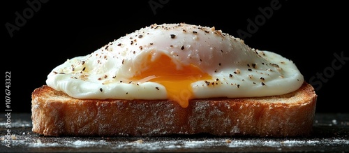 Poached Egg on Toast photo