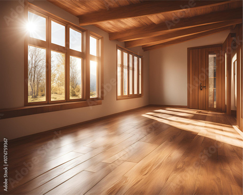 wood room design interior