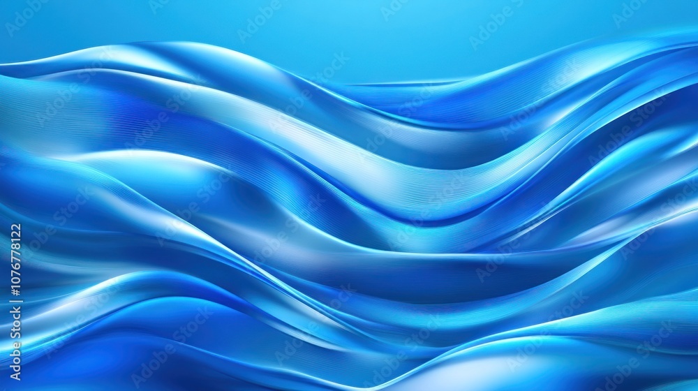 Abstract Blue Waves Abstract Blue Waves