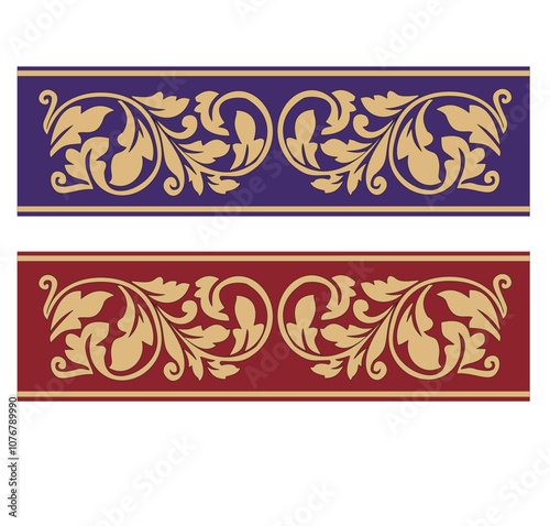 GOLD EMBROIDERY FOR LITURGICAL CLOTHES AND SACRED CEREMONIES. SACRED CATHOLIC SYMBOLS IN ANCIENT STYLE WITH GOLDEN DECORATIONS