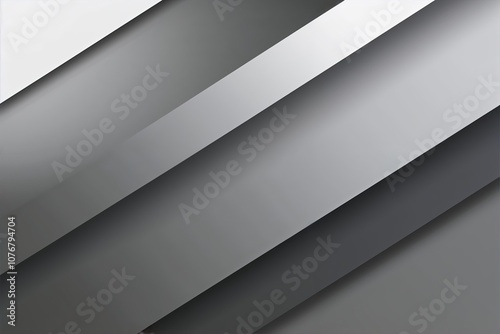 Wallpaper Mural Sleek Grey Silver and White Monochrome Gradient Background for Minimalist Design Display Torontodigital.ca