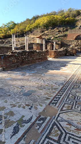 Obraz na płótnie Bitola Macedonia Pelagonija ancient ruins of Heraklea Lynzestis w salonie