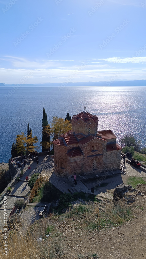 Church of St. John at Kaneo Ohrid Macedonia