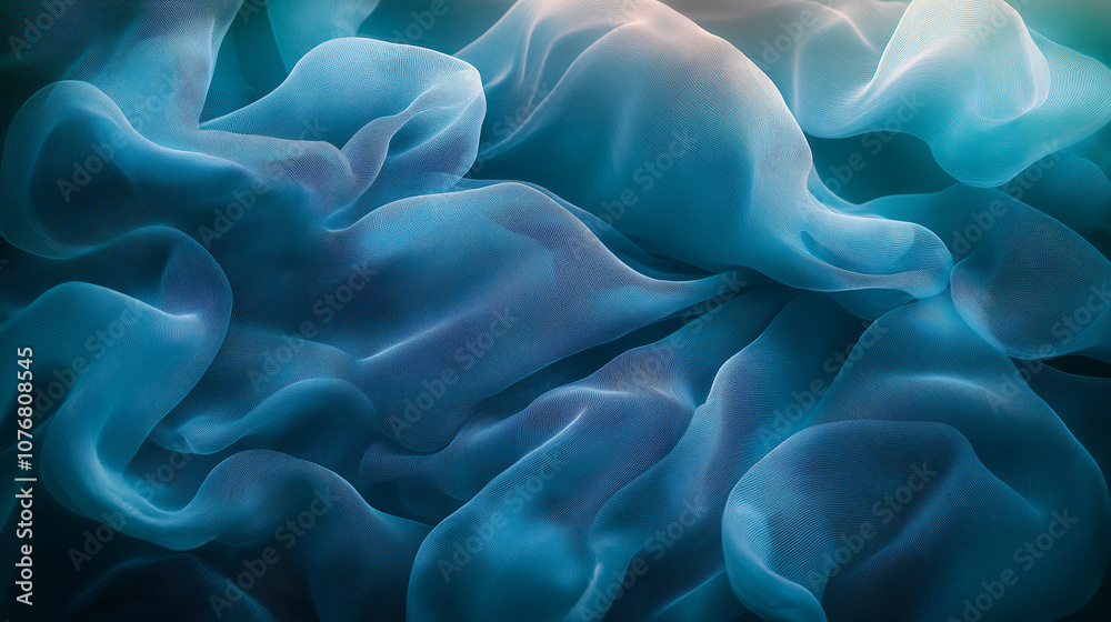 Obraz premium Explore the beauty of abstract patterns with graceful curves