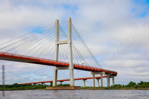 The Nanay Bridge in Iquitos, is a bridge located in the center of the Department of Loreto, Peru. It is the longest bridge ever built in Peru.