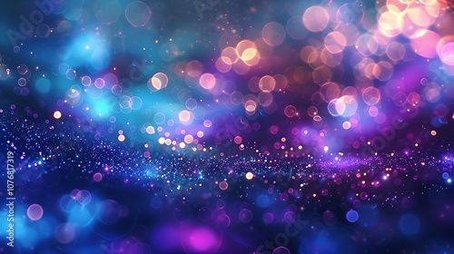 Abstract Blurred Lights Background