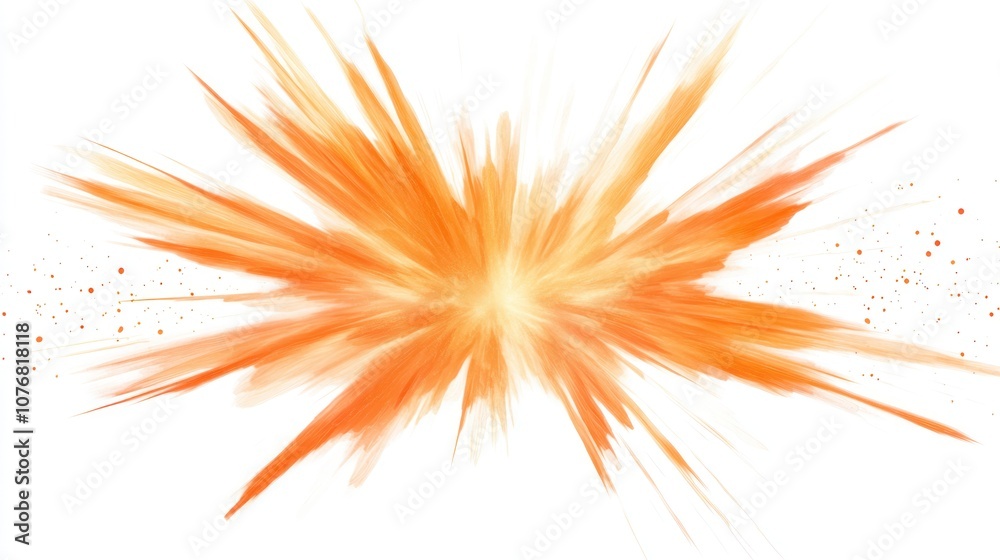 A vibrant explosion graphic in shades of orange, suitable for dynamic designs. A vibrant explosion graphic in shades of orange, suitable for dynamic designs.