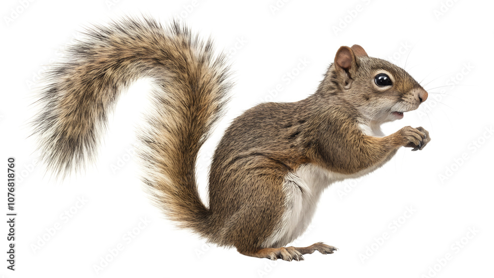 Obraz premium Squirrel. PNG.