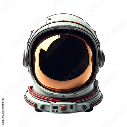 Astronaut Helmet on transparent Background