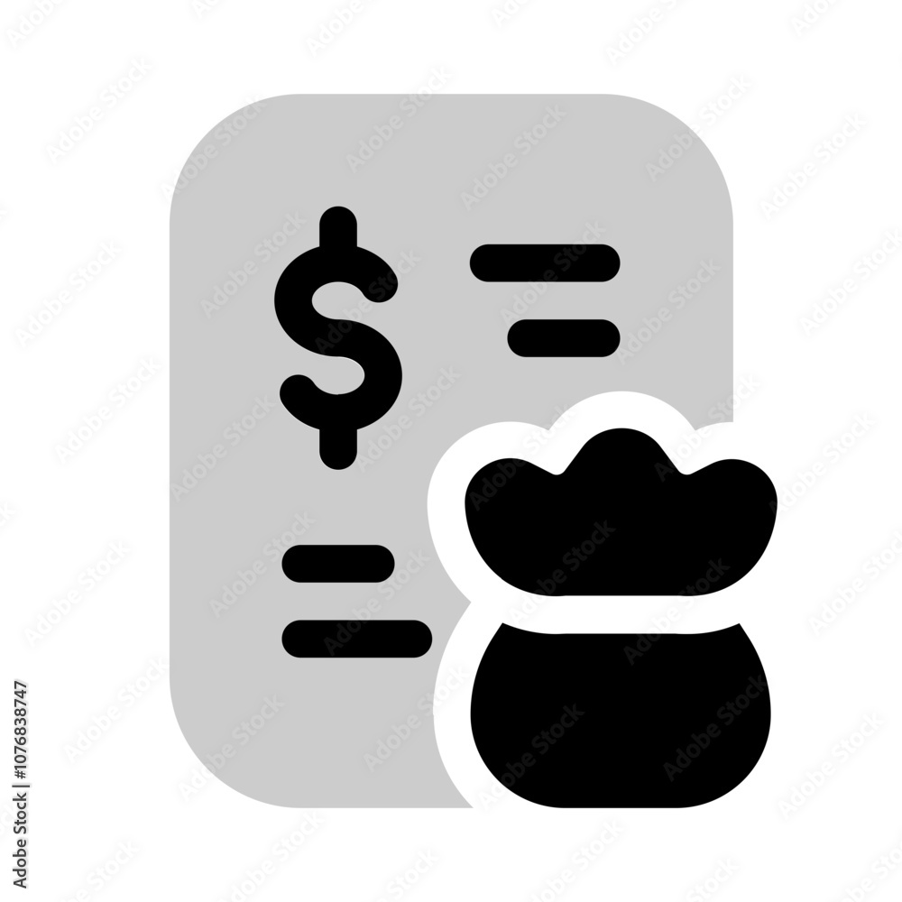 money infograph icon with bulk style, perfect for user interface projects money infograph icon with bulk style, perfect for user interface projects