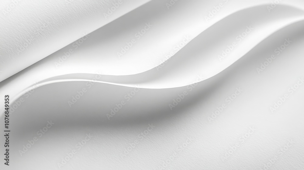 Obraz premium Close-up of white paper texture.