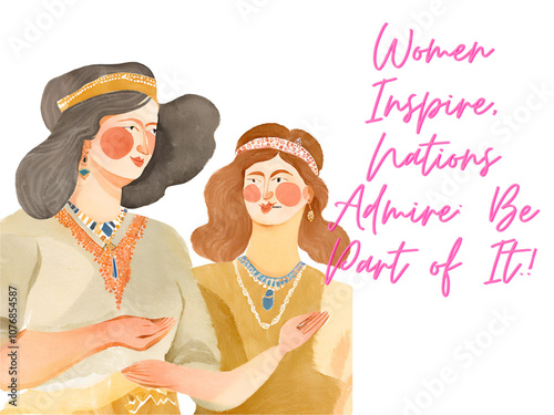 Women Inspire, Nations Admire: Be Part of It.
