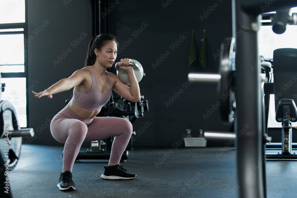 Fototapeta premium person exercising