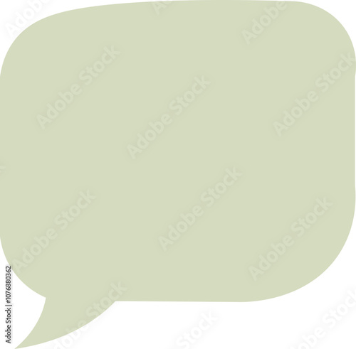 Chat Bubble Irregular Rectangle
