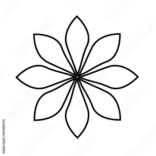 flowers icon decorative