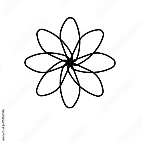 flowers icon decorative