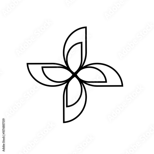 flowers icon decorative