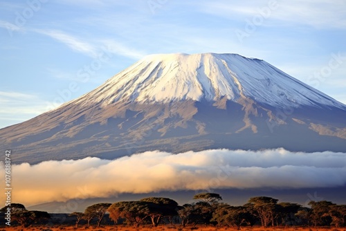 Kilimanjaro mount landscape mountain outdoors.