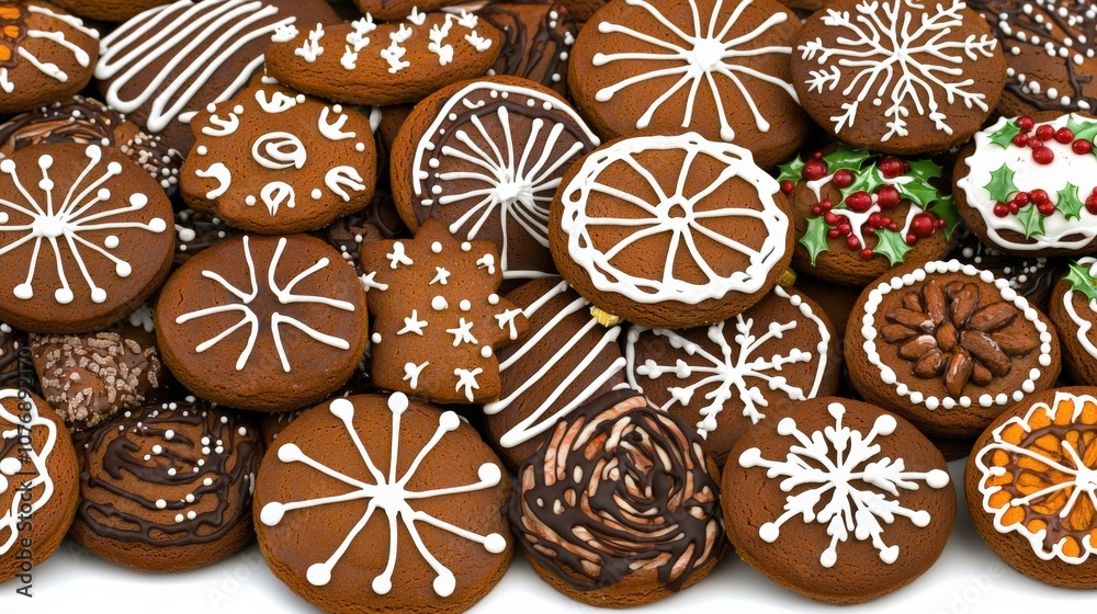 Delight in festive christmas and new year desserts a showcase of holiday treats Delight in festive christmas and new year desserts a showcase of holiday treats