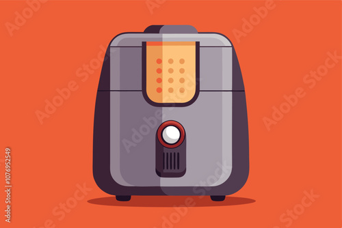 High-Quality Air Fryer Vector Art