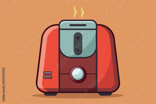 High-Quality Air Fryer Vector Art