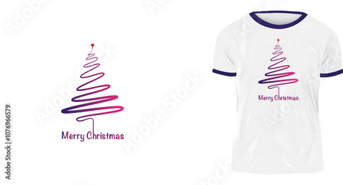 t shirt template Christmas in Full Colour 