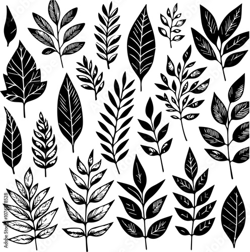 leafs doodles